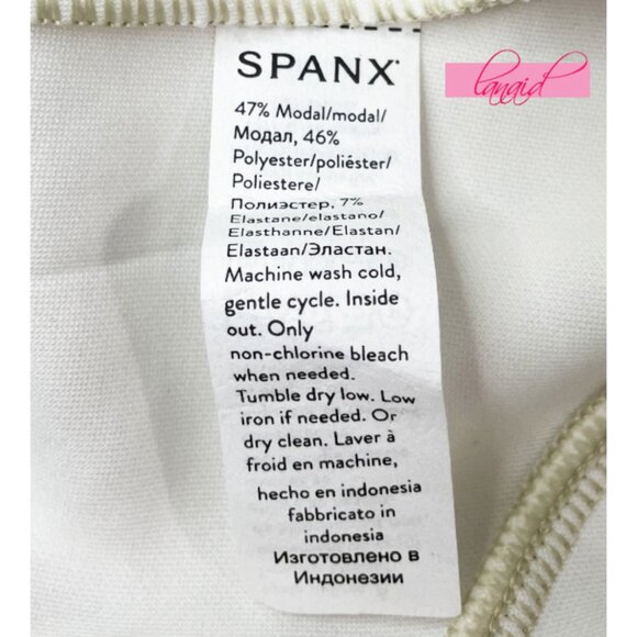 Spanx AirEssentials Cropped Wide Leg Pants Oatmeal Heather High-Rise Trousers XL - Picture 7 of 8